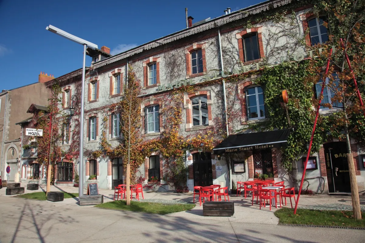 Façade de l'hôtel Marie Stuart